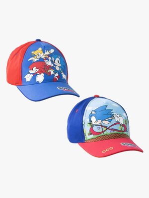 Sonic Kappe 2er-Pack, Mehrfarbig