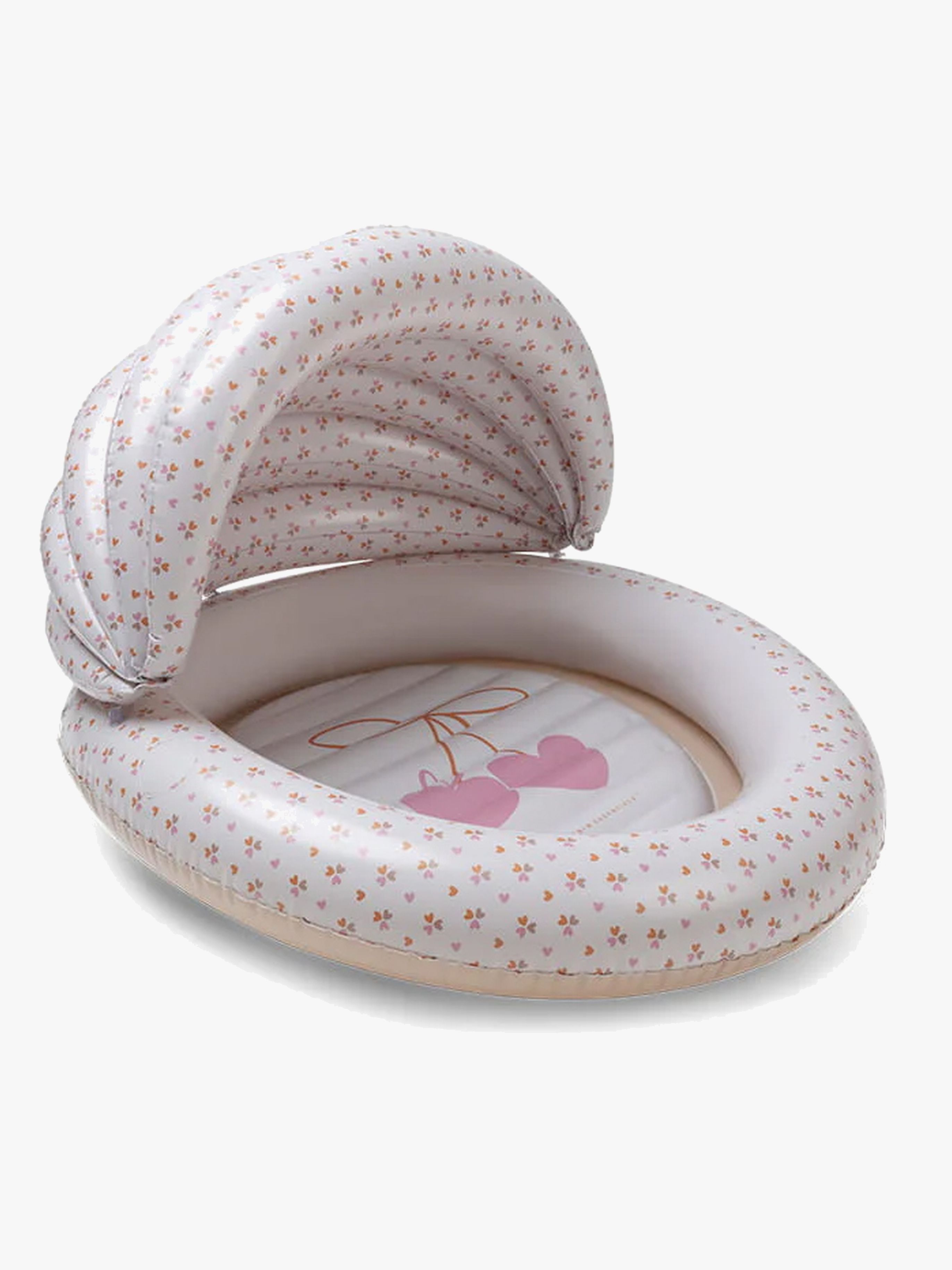 Swim Essentials Barnpool med Solskydd 100 cm, Cozy Hearts