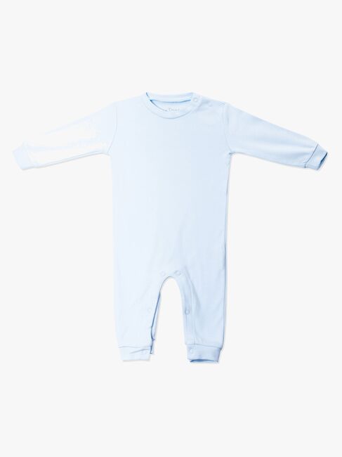 Tiny Treasure Maxime Jumpsuit 2-Pack, Baby Blue