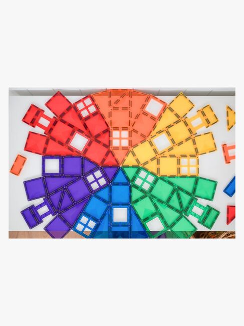 Connetix Magnetiska Byggklossar Rainbow Creative Pack 102 Delar