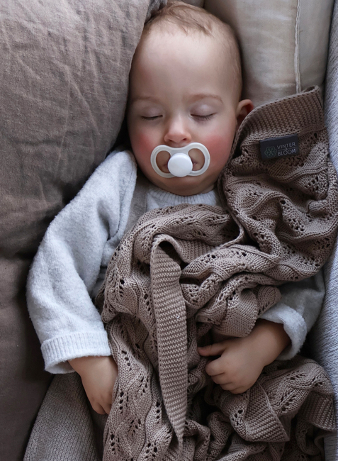 Vinter & Bloom Moment Filt EKO, Taupe Brown