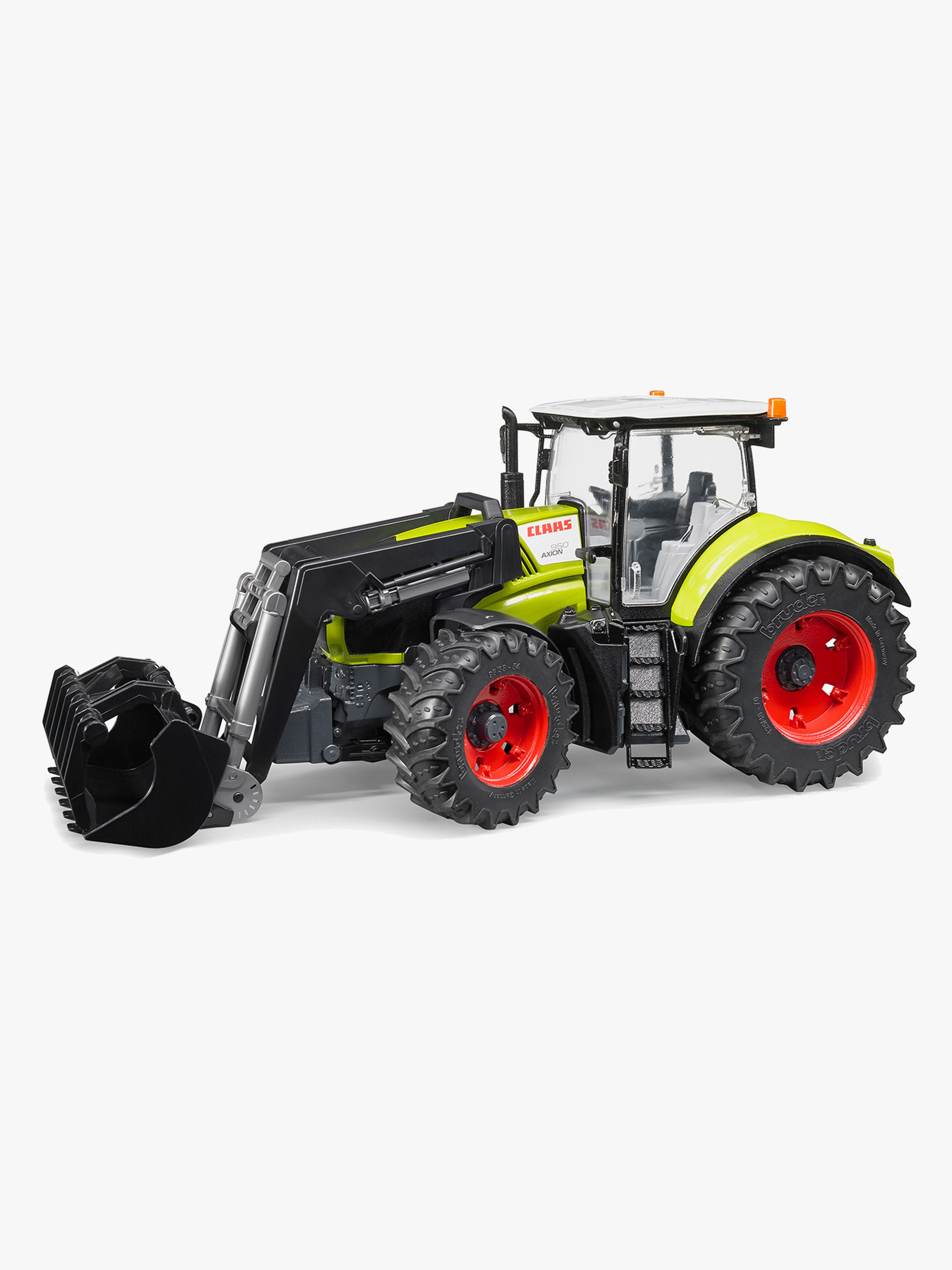 Bruder Claas Axion 950 Traktor med Frontlastare