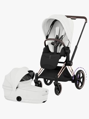 Cybex ePriam Style Duovagn, Rosegold/Off White