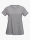 Boob Gravid/Amning T-Shirt, Grey Melange