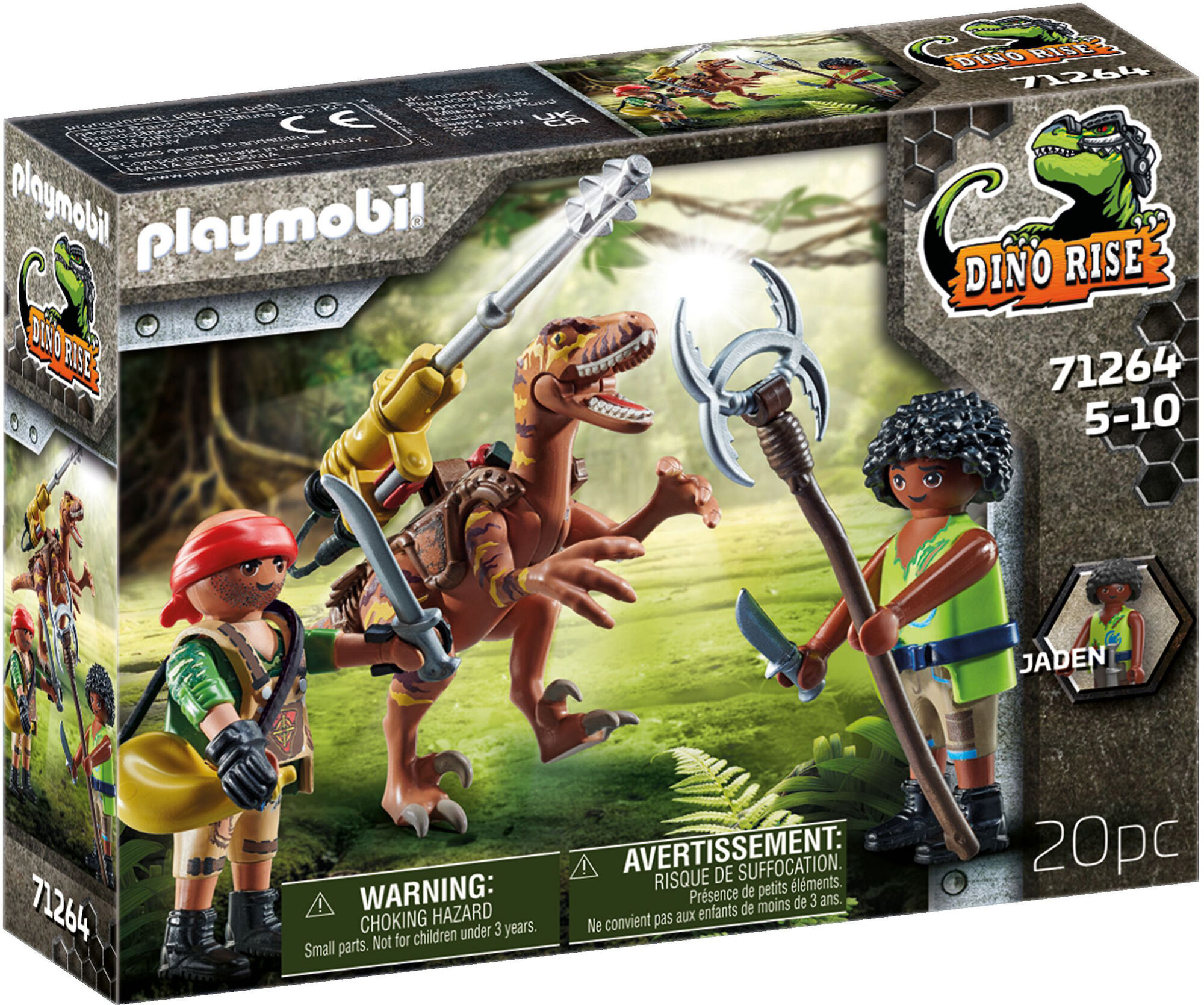 Playmobil 71262 Dino Rise Lekset Deinonychus