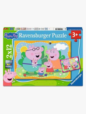 Ravensburger Greta Gris Pussel Happy Families 2x12 Bitar