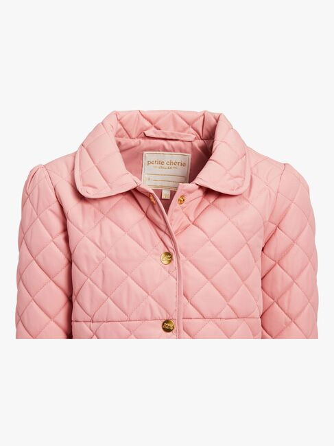 Petite Chérie Atelier Jolie Kviltad Jacka, Blush