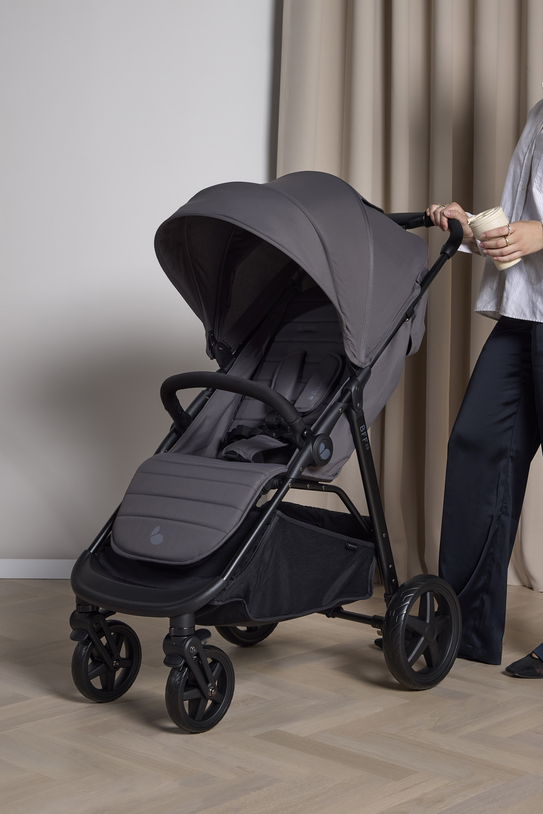 Beemoo BFF20 Sulky, Fog Grey