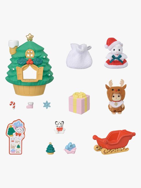 Sylvanian Families Lekset Tomtens Julgranshus