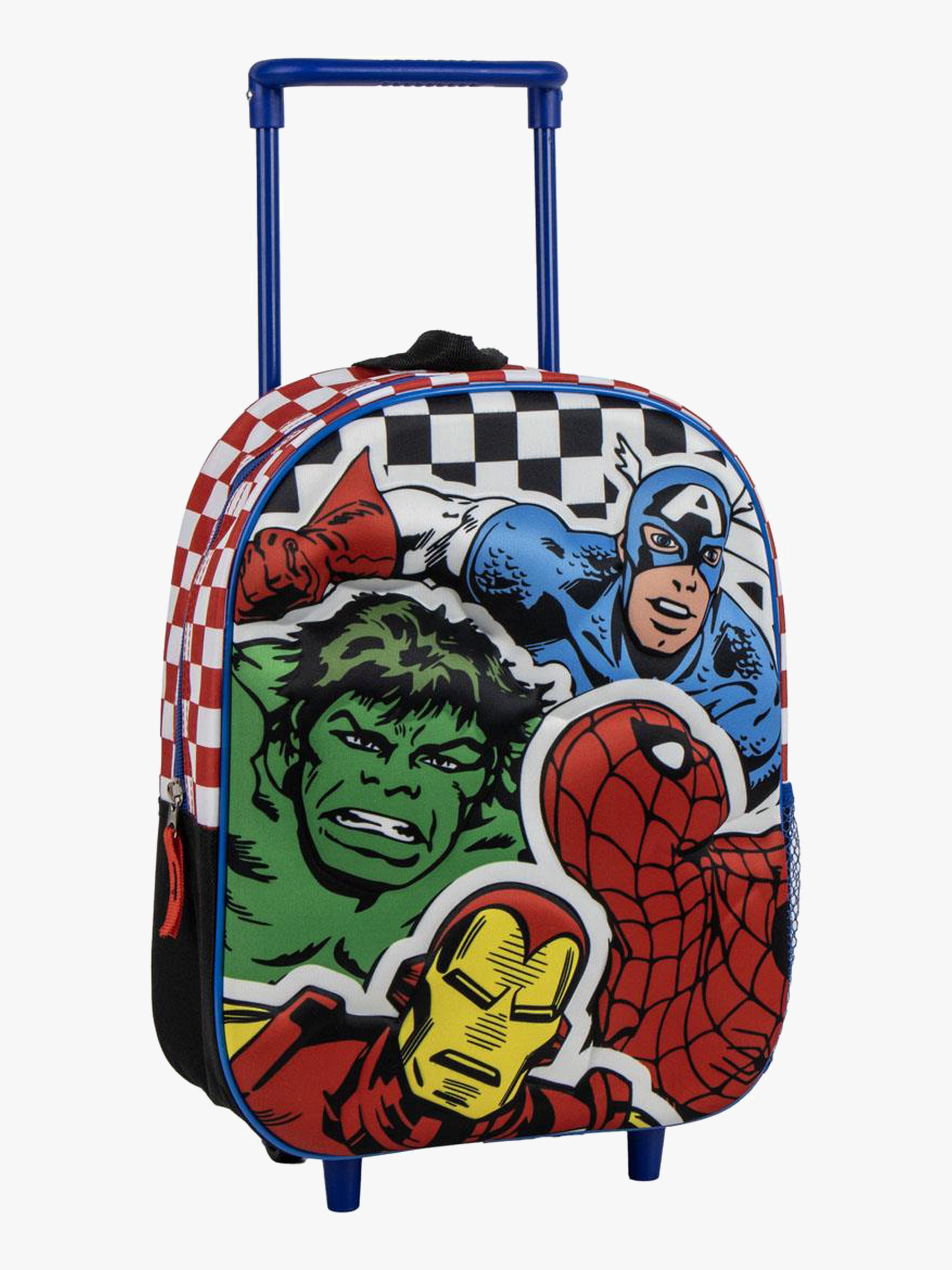 Marvel Avengers 3D Trolley Resväska, Checkered