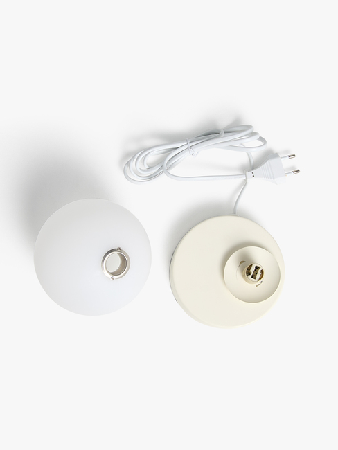 Minitude ORB Bordslampa, Cream White