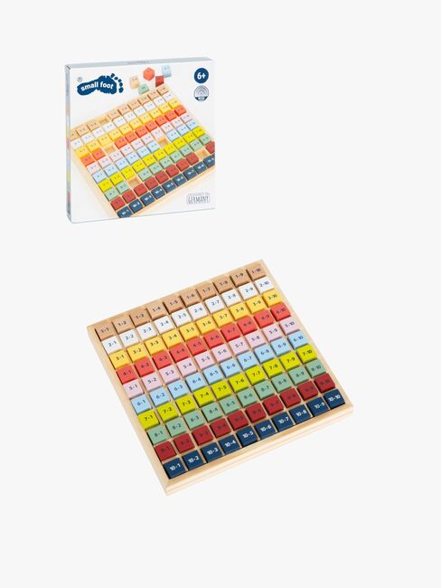 Small Foot Färgglad Multiplikationstabell