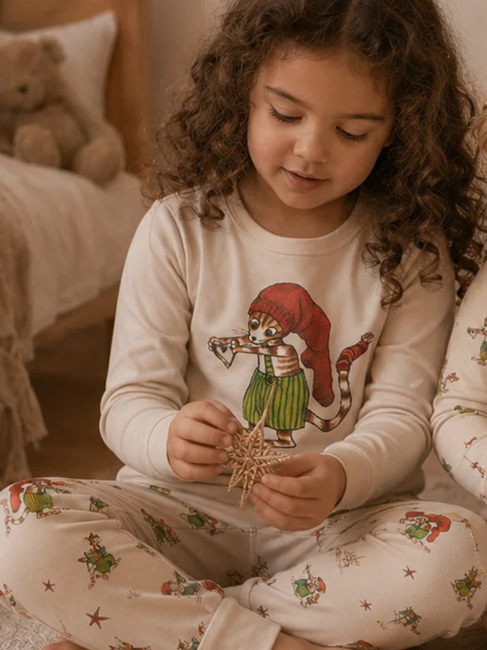 Geggamoja Pettson Och Findus Pyjamas 2-Delad, Beige 3867-16-1448_2.jpg
