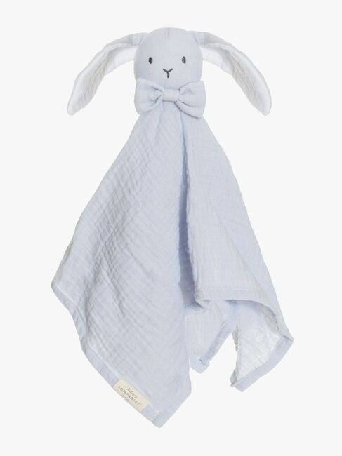 Teddykompaniet Diinglisar  Kanin Snuttefilt Muslin, Babyblå