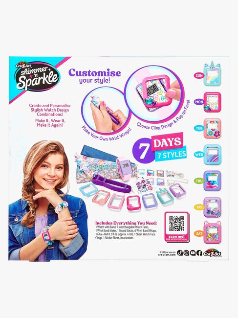 Shimmer 'N Sparkle Pyssla Din Egen Klocka Pysselset