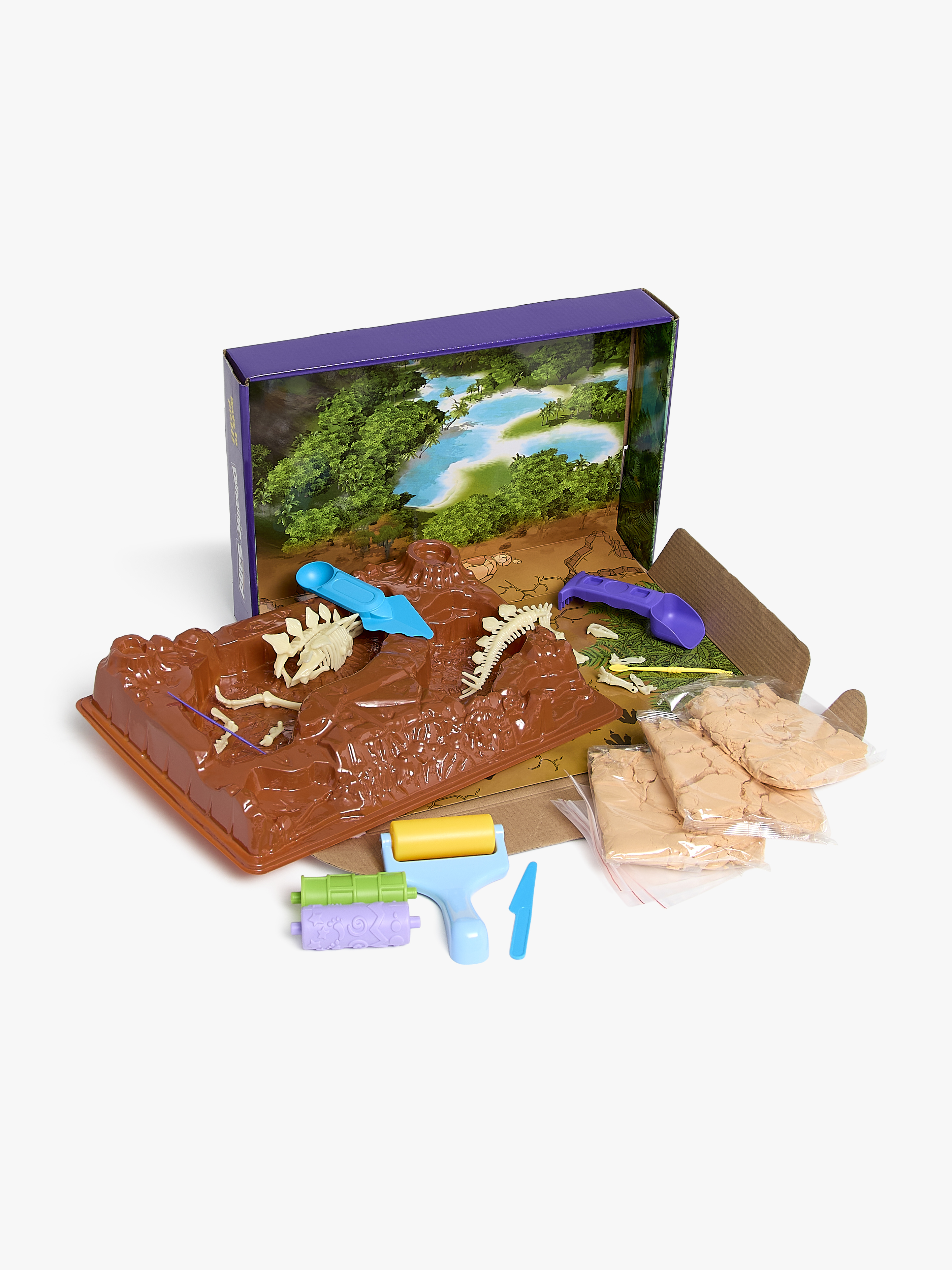 Fippla Dynamic Sand Lekset Dinosauriefossiler