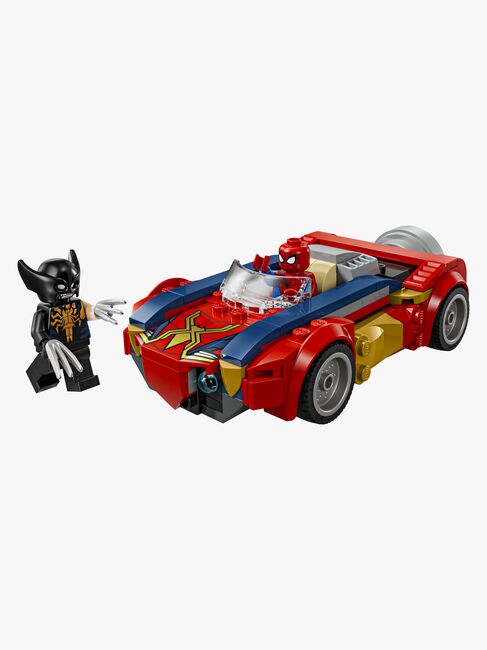 LEGO Super Heroes 76336 Spider-Mans bil mot venomifierad Wolverine