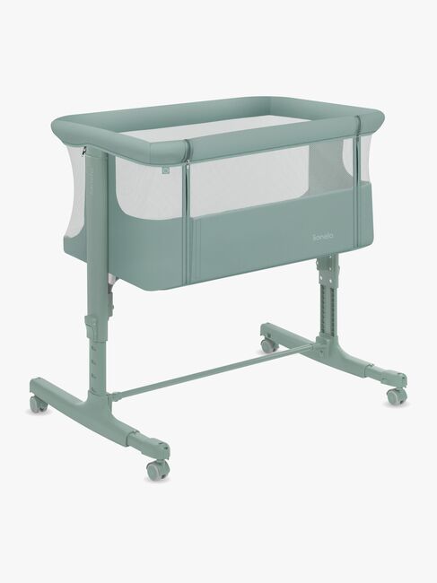 Lionelo Aurora Bedside Crib 3-i-1, Green Sage