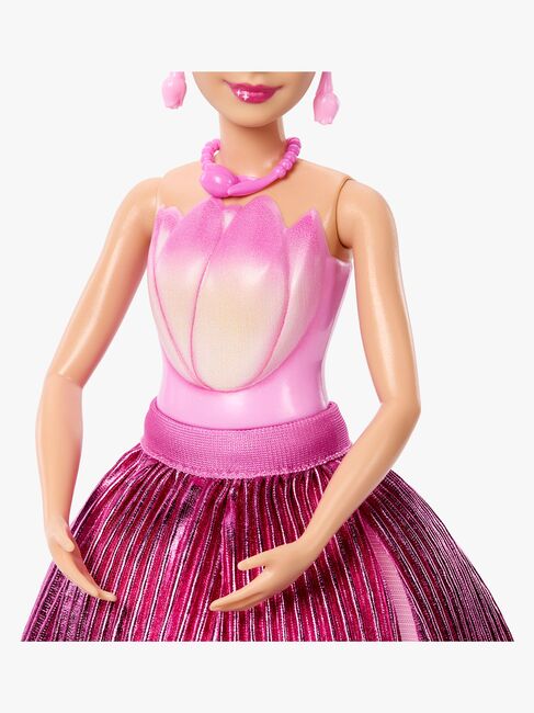 Barbie Petal Pop Flower Surprise Docka Tulpan, Rosa