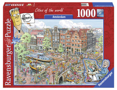 Ravensburger Pussel Amsterdam 1000 Bitar