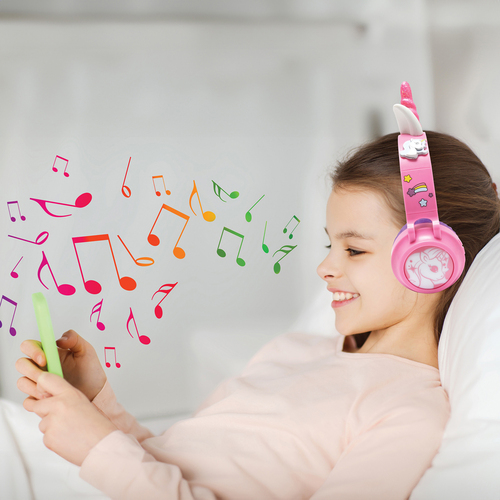 Lexibook 3D Hörlurar Enhörning