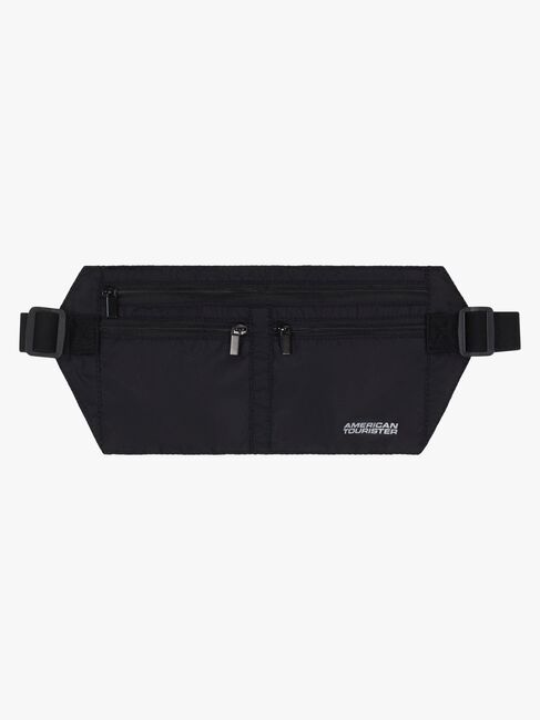American Tourister RFID Money Midjeväska, Black