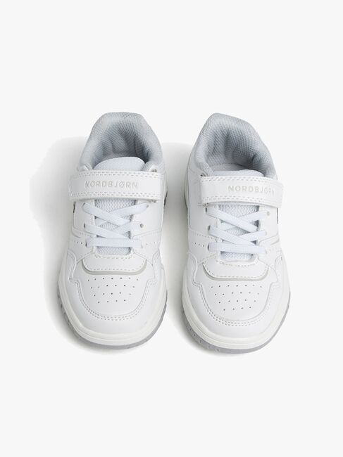 Nordbjørn Skooby Sneakers, Vit/Grå