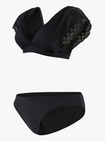 Cache Cœur BLOOM Gravidbikini, Black 