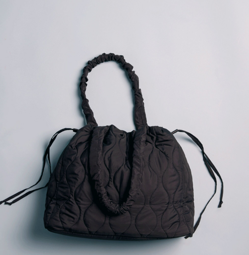 Petite Chérie Chloé Quilted Skötväska, Black