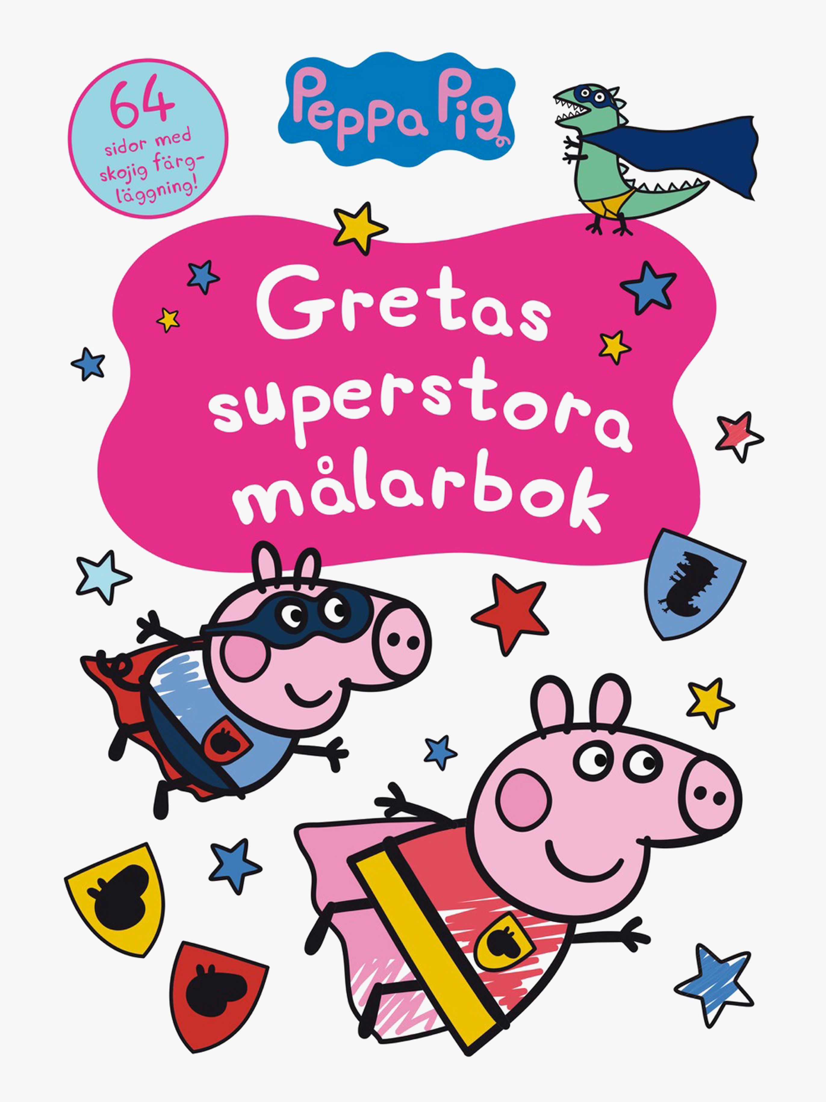 Tukan Förlag Gretas Superstora Målarbok
