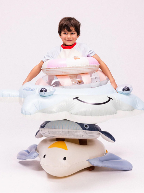 Swim Essentials Badring 95 cm, Hunter The Hammerhead Shark