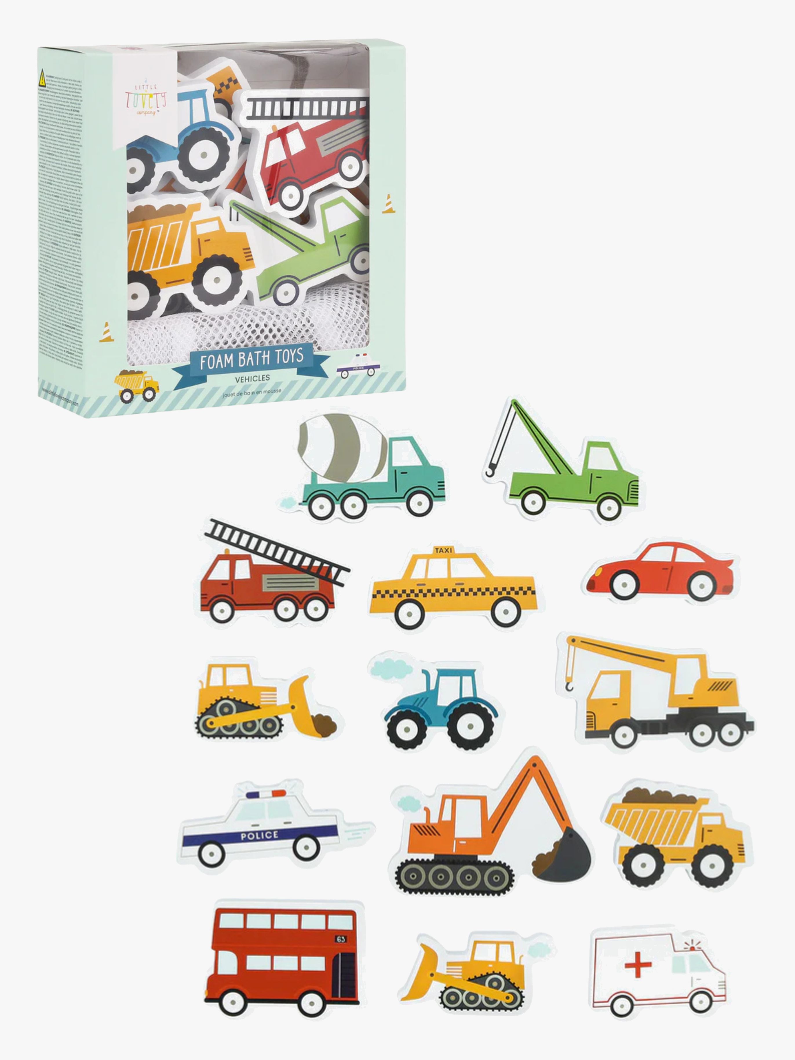 A Little Lovely Company Badleksaker, Vehicles