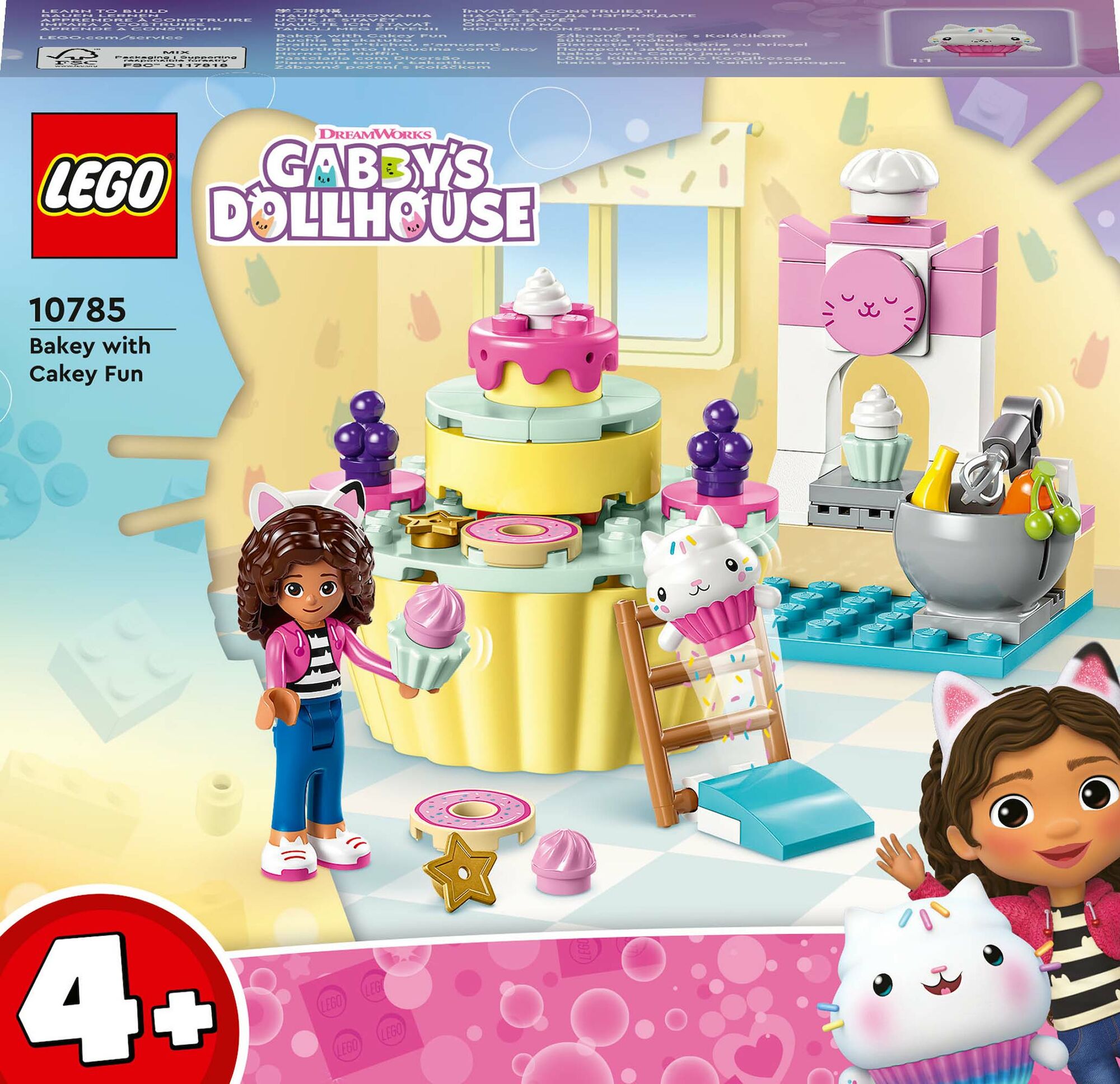 LEGO Gabby’S Dollhouse 10785 Rolig Bakning Med Muffin