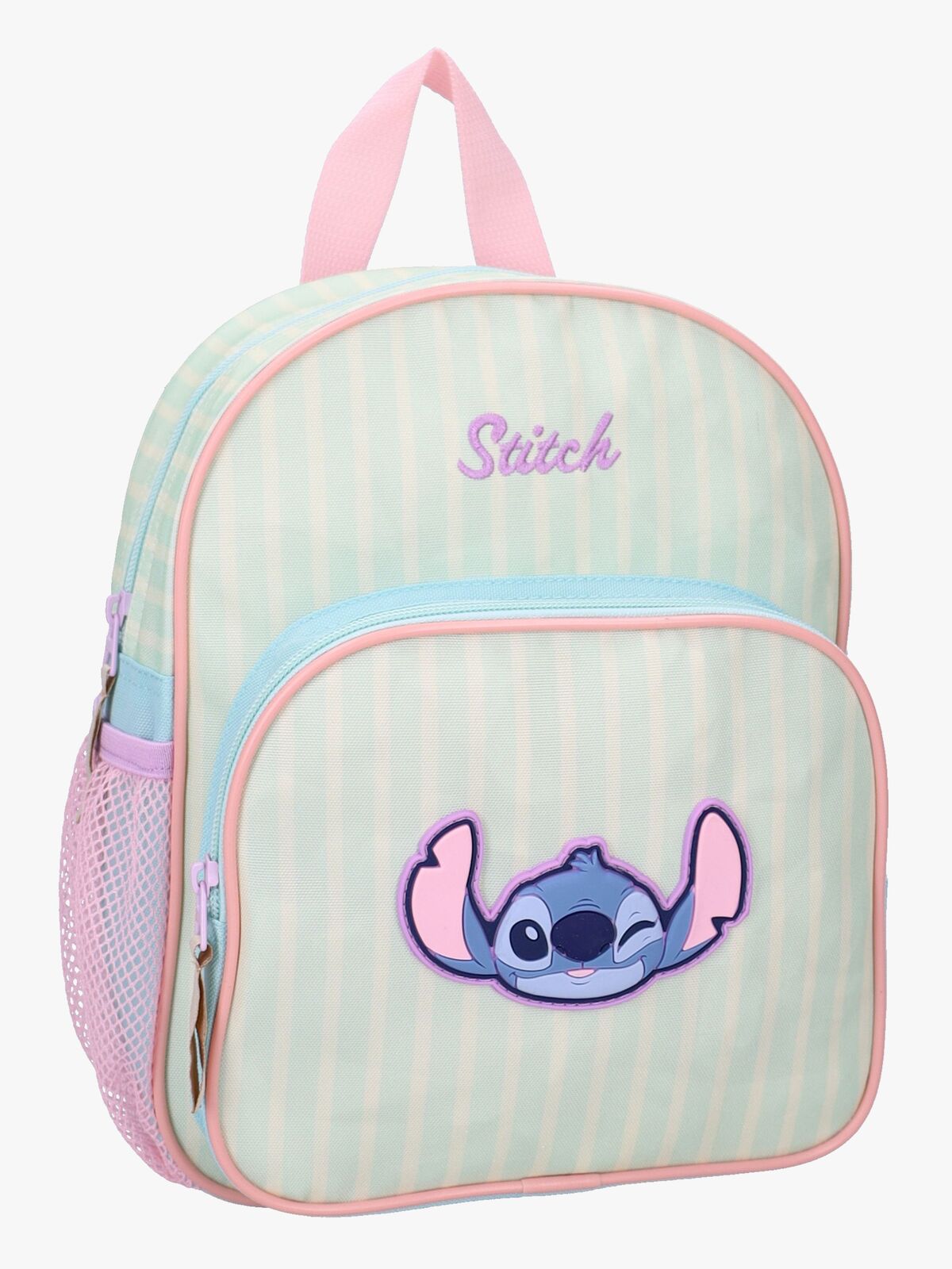 Disney Stitch Ryggsäck Super Stripes 7L, Grön