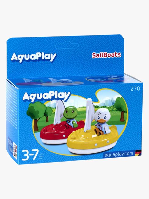 AquaPlay Badleksak 2 Båtar Med 2 Figurer