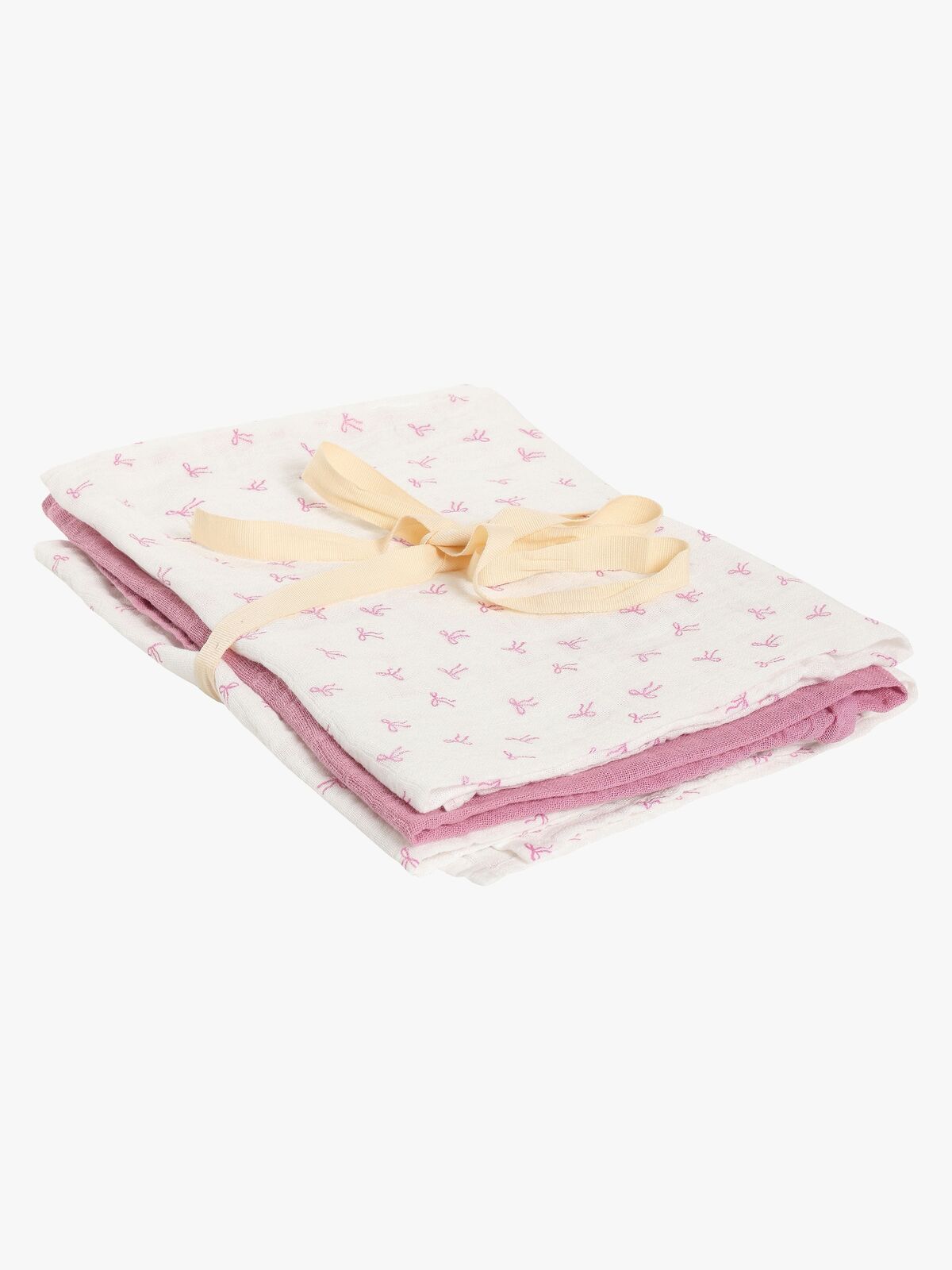 Pippi Muslinfilt 3-Pack, Mauve Orchid