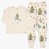 Geggamoja  Tvådelad Julpyjamas Pippi Långstrump, Beige