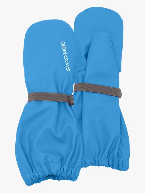 Didriksons Pileglove Fodrade Regnvantar, Sharp Blue