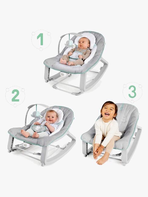 Ingenuity Keep Cozy Gungstol Växa Weaver, Grey