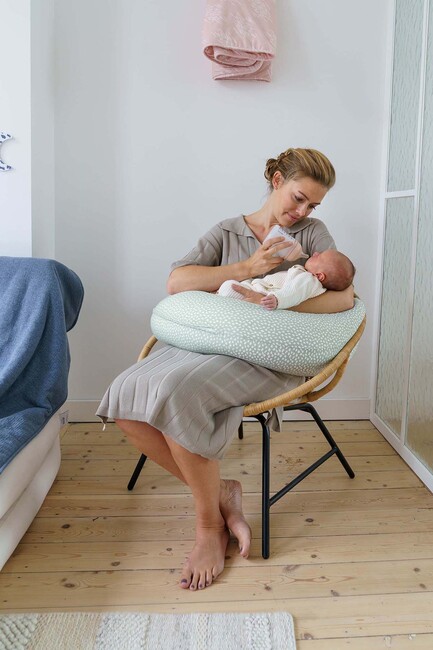 Doomoo Amnings- och Gravidkudde, Moln Kaki