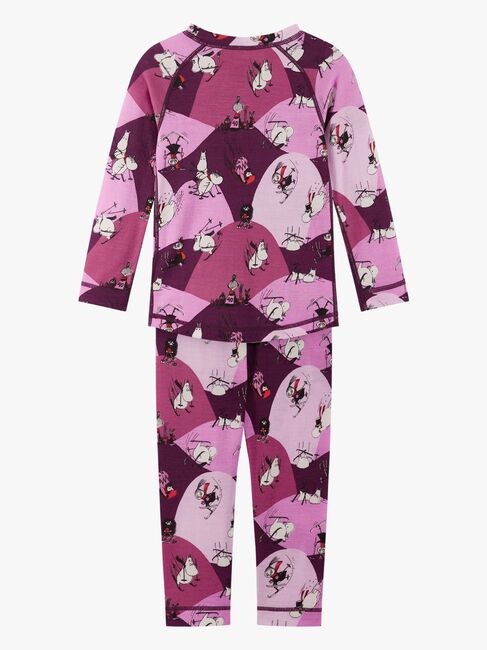 Reima Mumin Trivsam Underställ Ullmix, Rose Pink