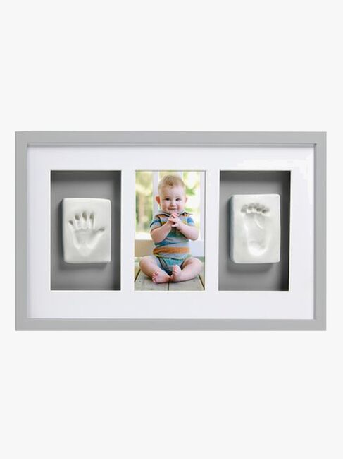 Pearhead Babyprints Deluxe Ram Trippel, Grå