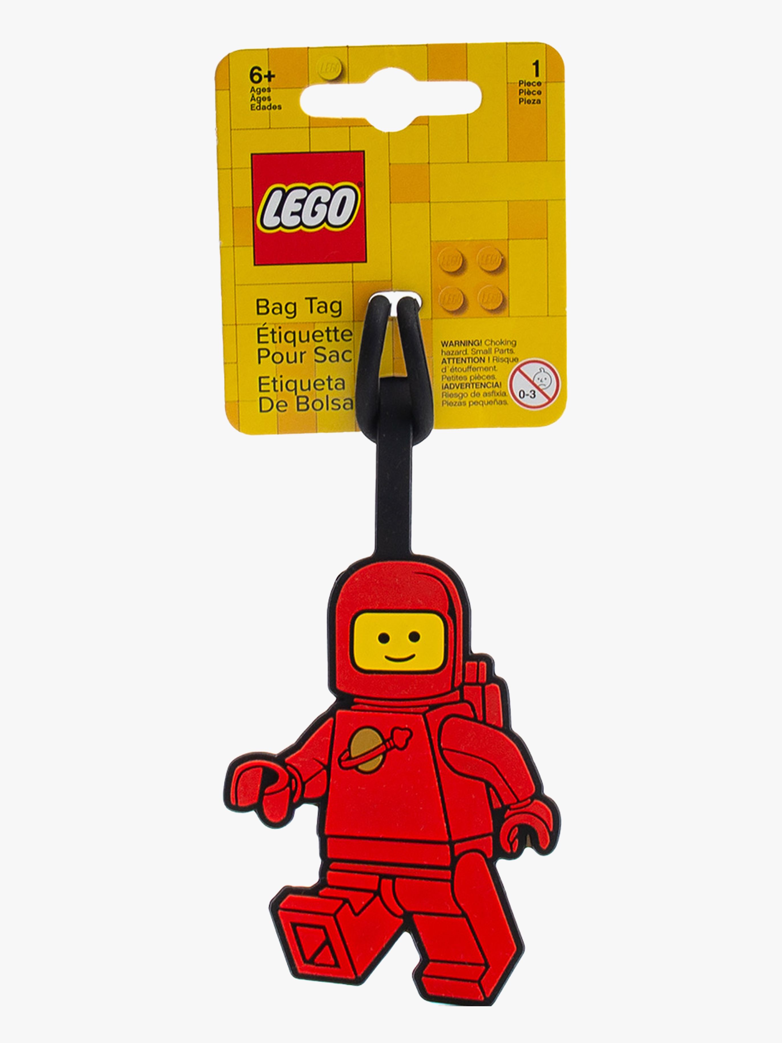 LEGO® Iconic Bagagetag Astronaut, Blå