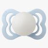BIBS Supreme Napp Silikon Stl 1, Baby Blue Glow