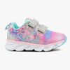 Leaf Skalka Blinkande Sneakers, Silver/Rosa