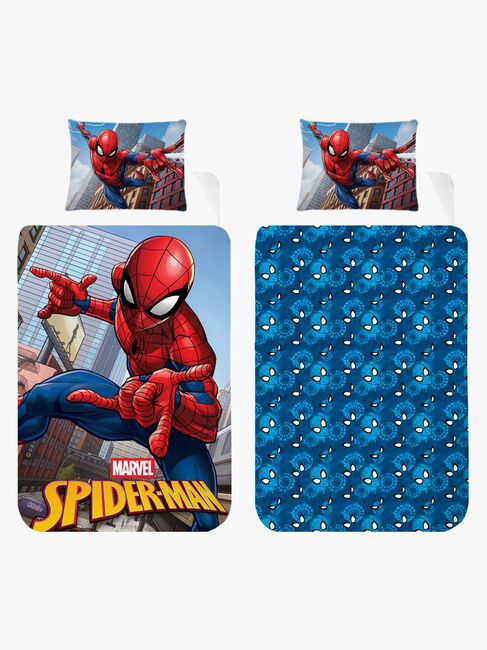 BrandMac Bäddset Spiderman 150 x 210, Blå 1030253-3437_3a.jpg