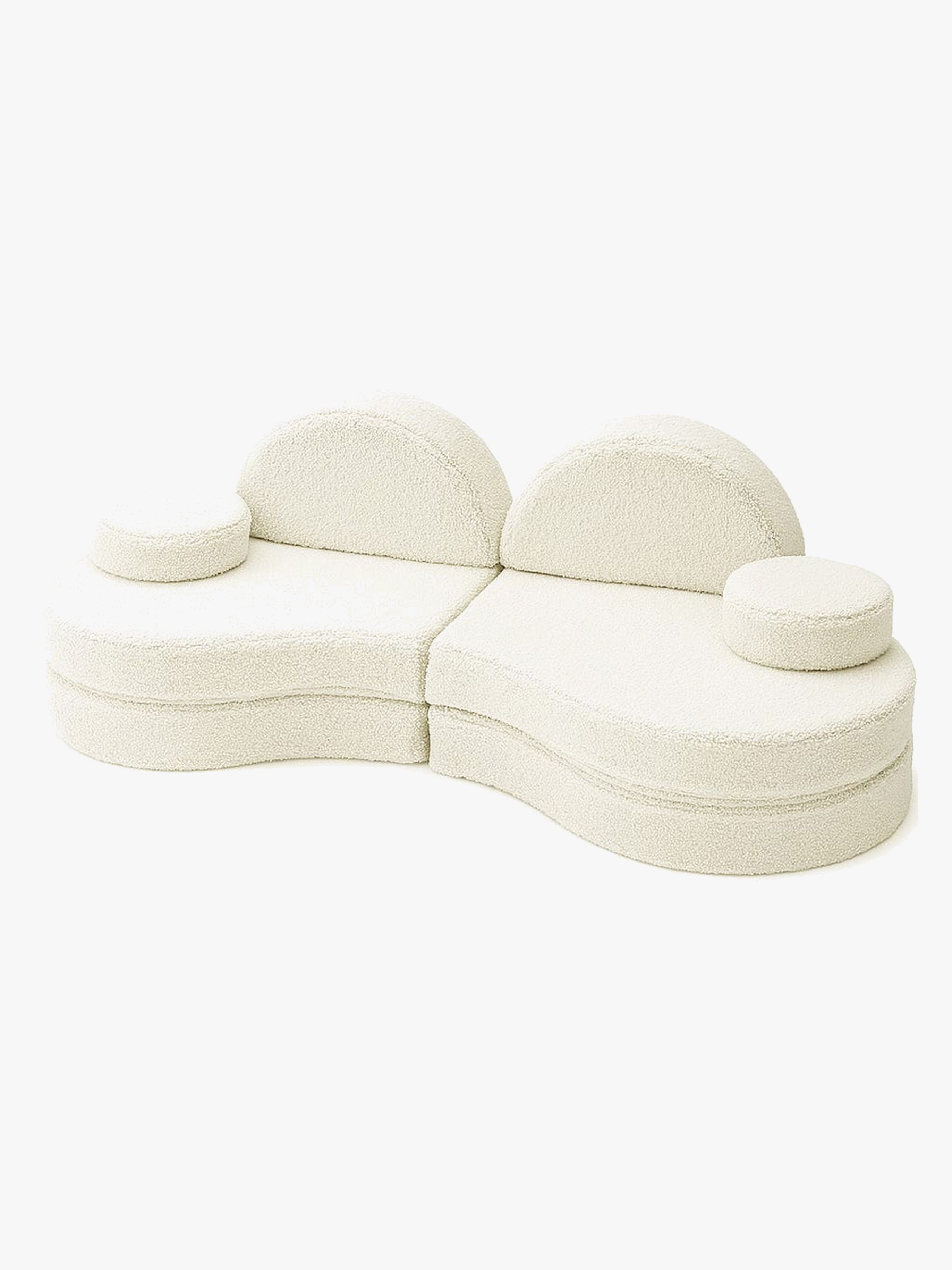 MeowBaby Bearly Soffa Coccolo, Ecru