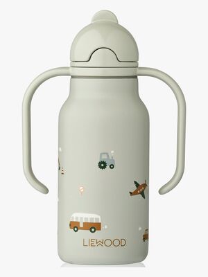 LIEWOOD Kimmie Trinkflasche 250 ml, Vehicles/Dove Blue