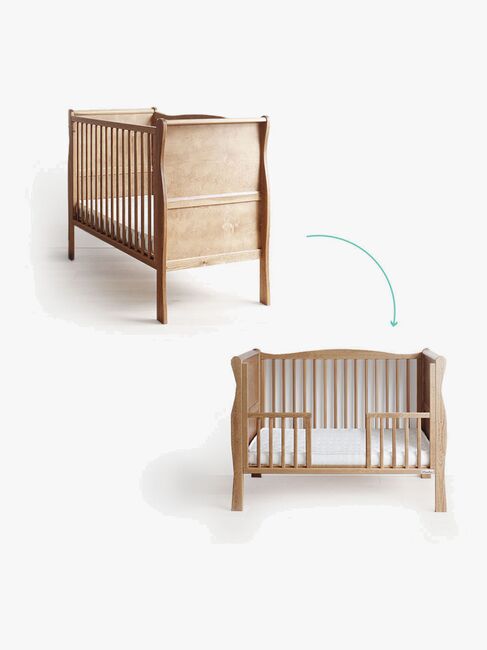 Woodies Noble Juniorlångsida Spjälsäng, Vintage