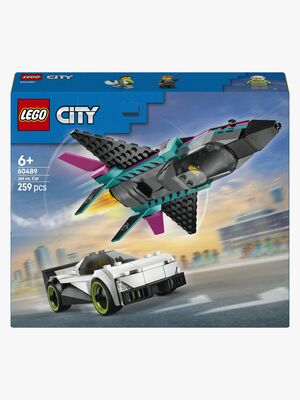 LEGO City 60489 Jetplan mot bil